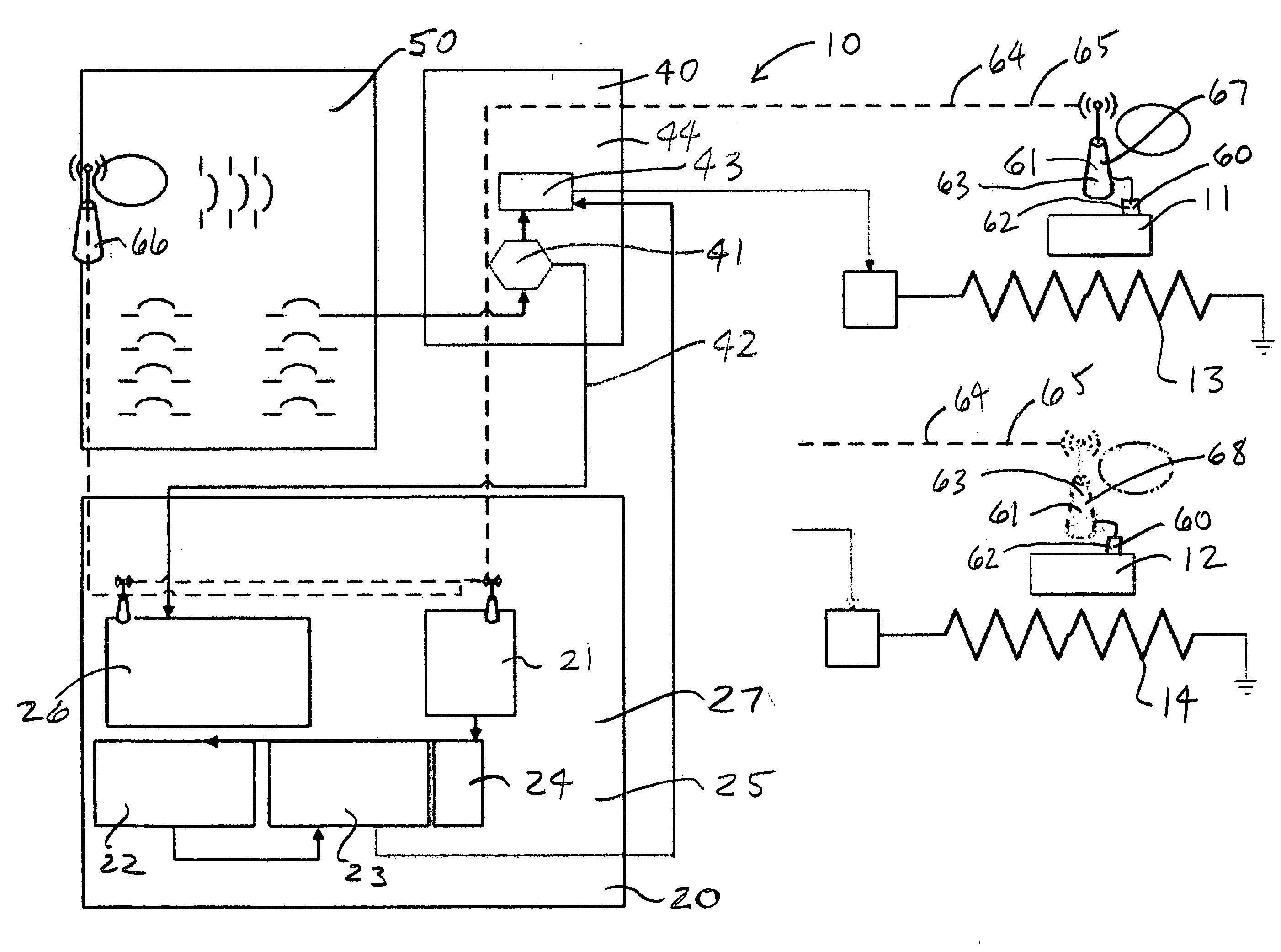 Wireless electric heat trace and vibration control and monitoring system