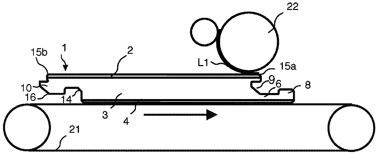 Method of coating a building panel with digital printing/coating technique