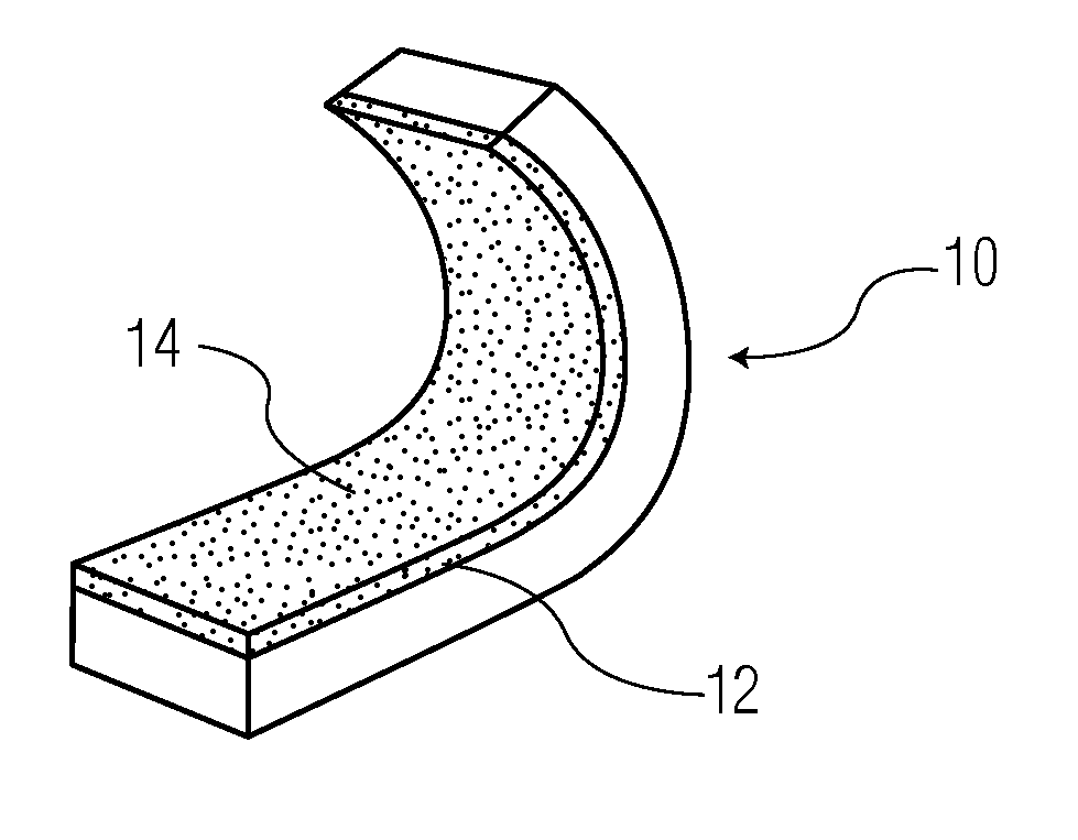 Bent Coated Articles