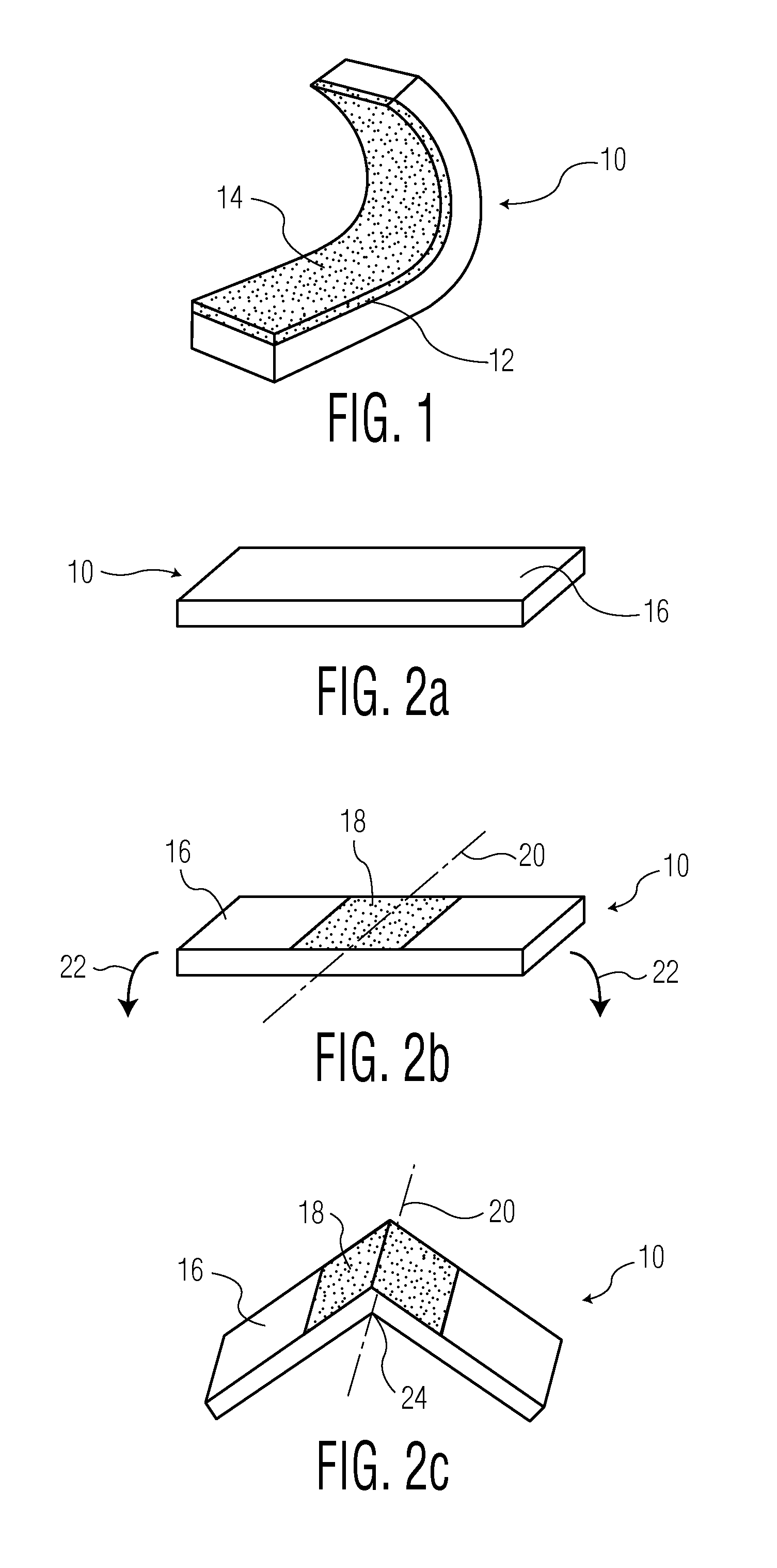 Bent Coated Articles