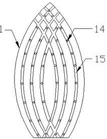 Novel full-steam energy-saving and environment-friendly iron with function of steam-water separation device