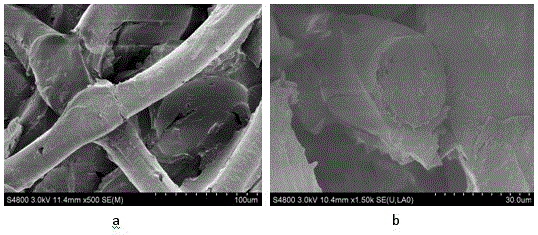 Preparation method and application of modified polypropylene non-woven fabric