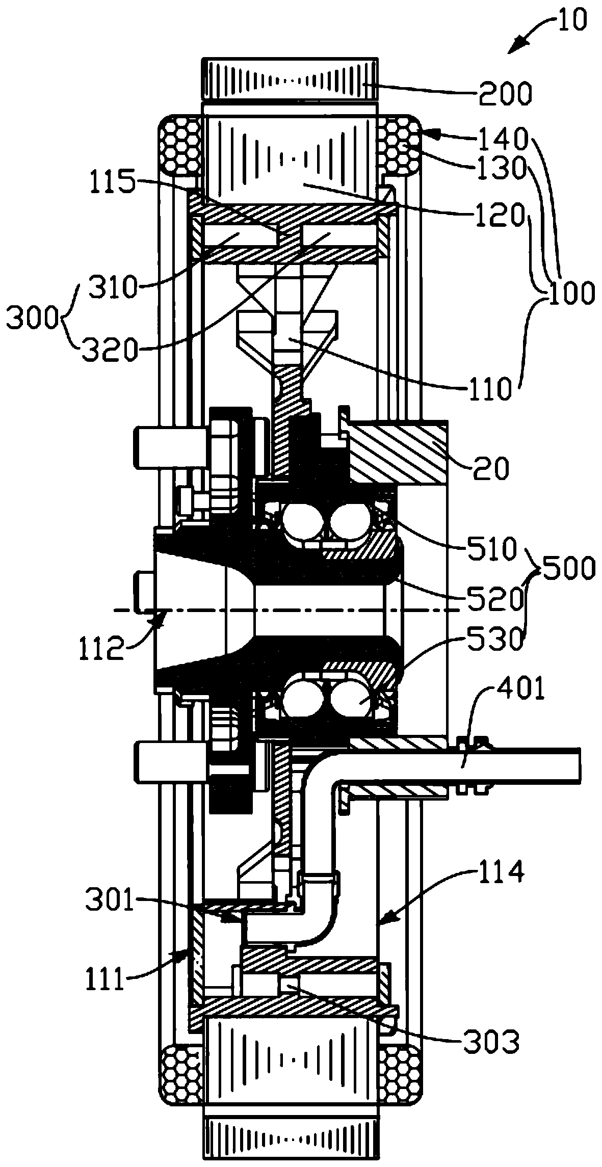 Hub motor and automobile