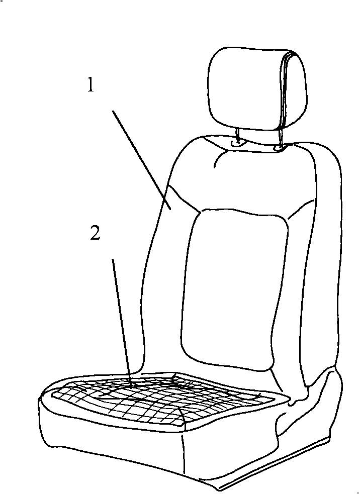 Recognition method for physical sign of vehicle occupant