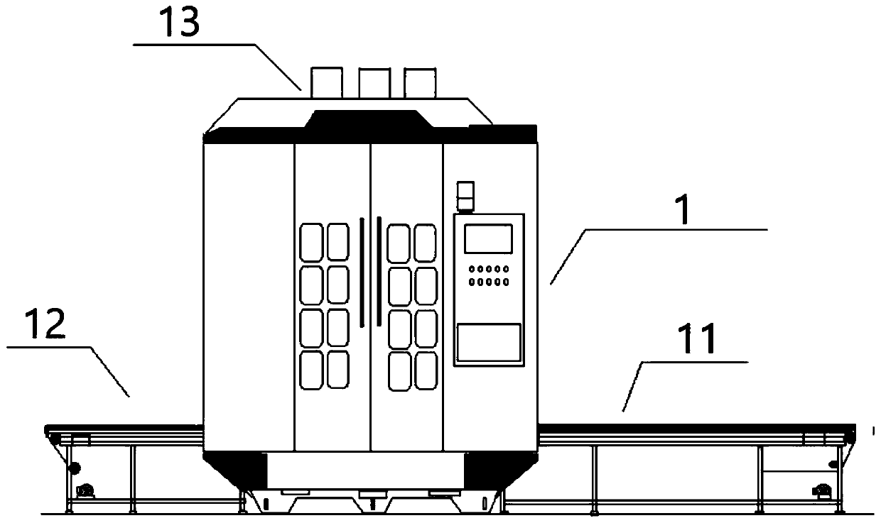 Device for removing aluminum alloy shell of lithium battery