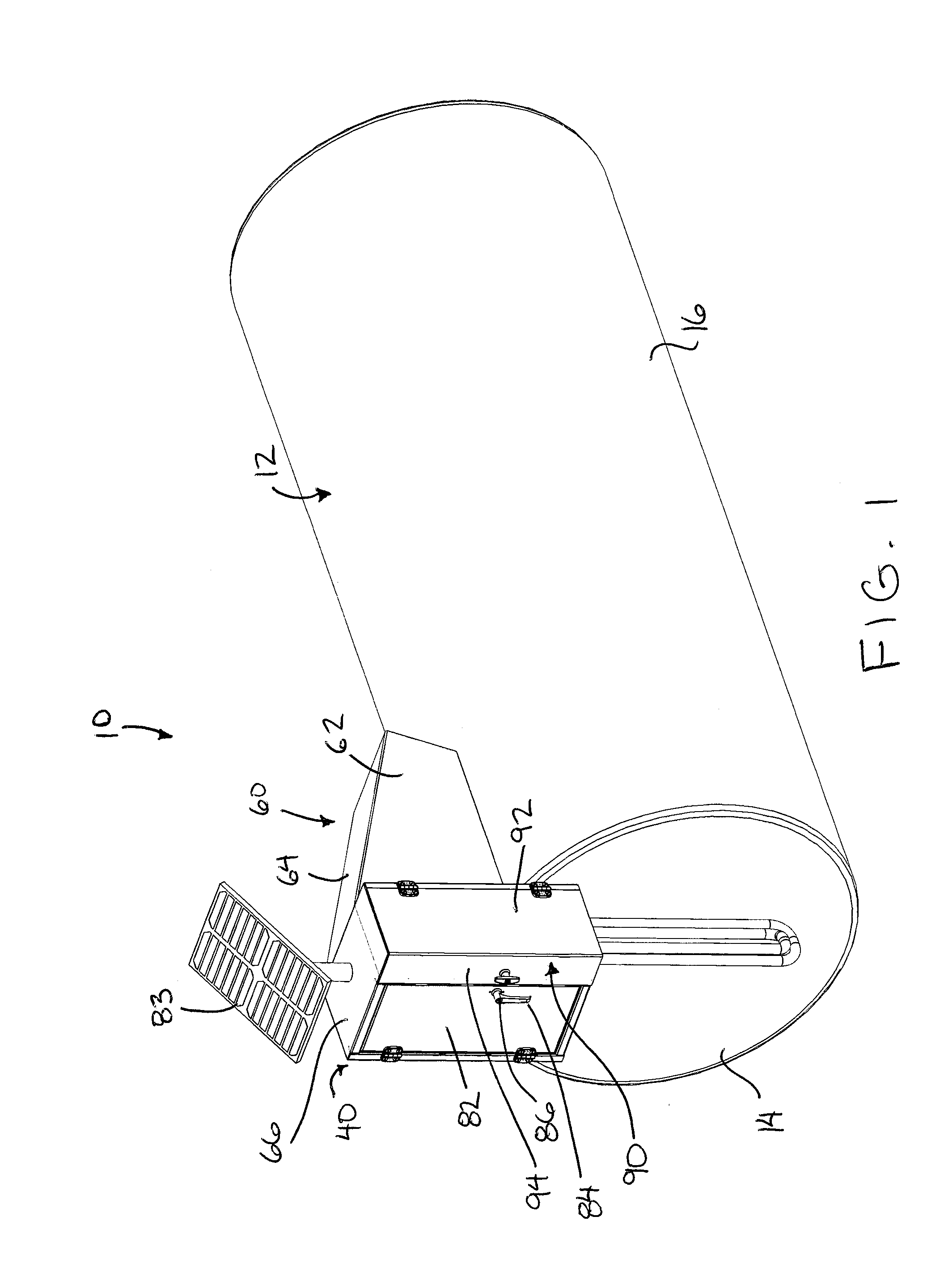 Remote Fueling Station with Fuel Pump Enclosure