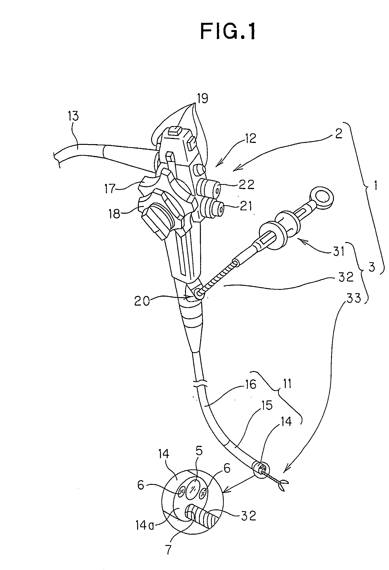 Medical apparatus, treatment instrument for endoscope and endoscope apparatus