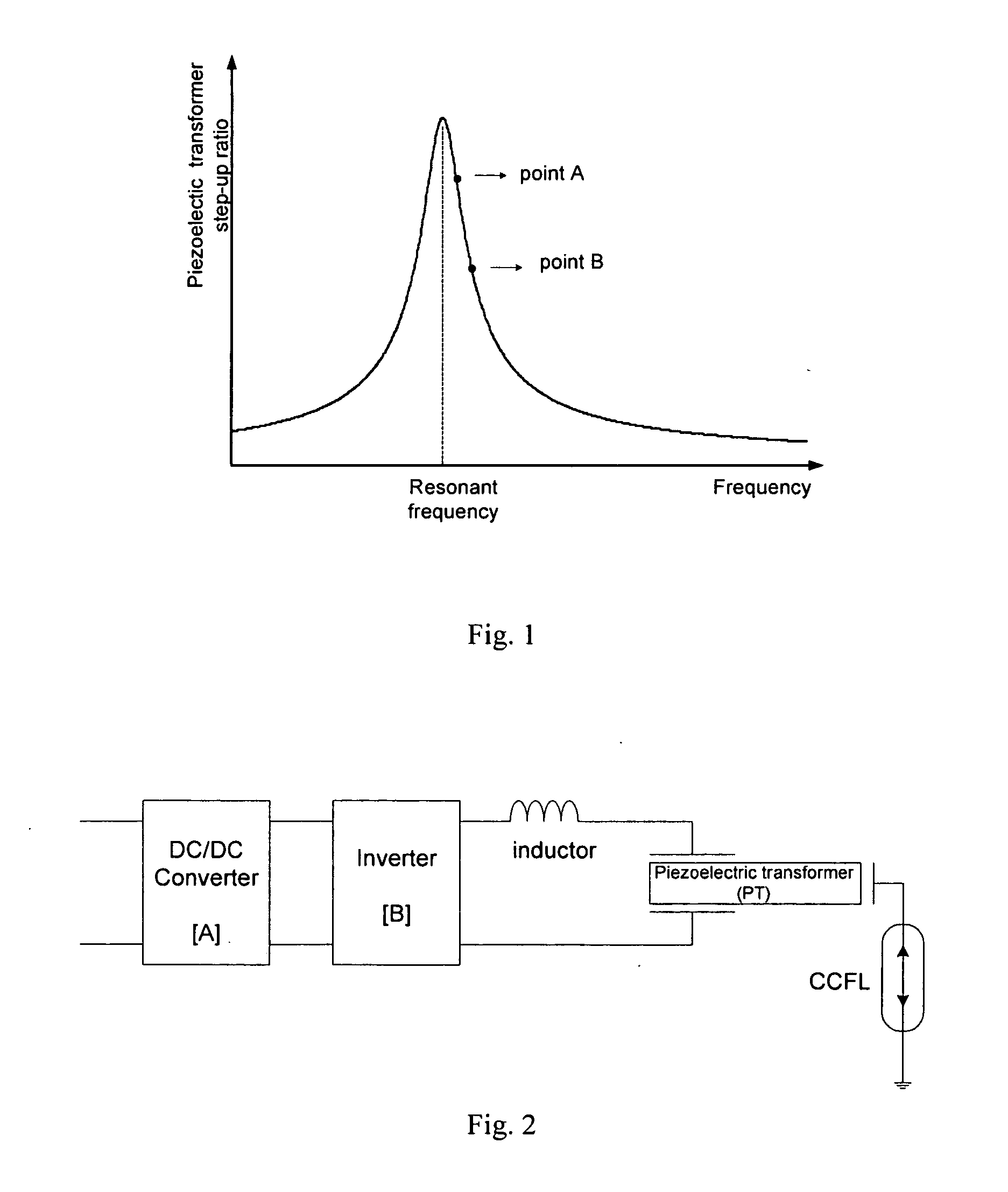 DC/AC convert for driving cold cathode fluorescent lamp