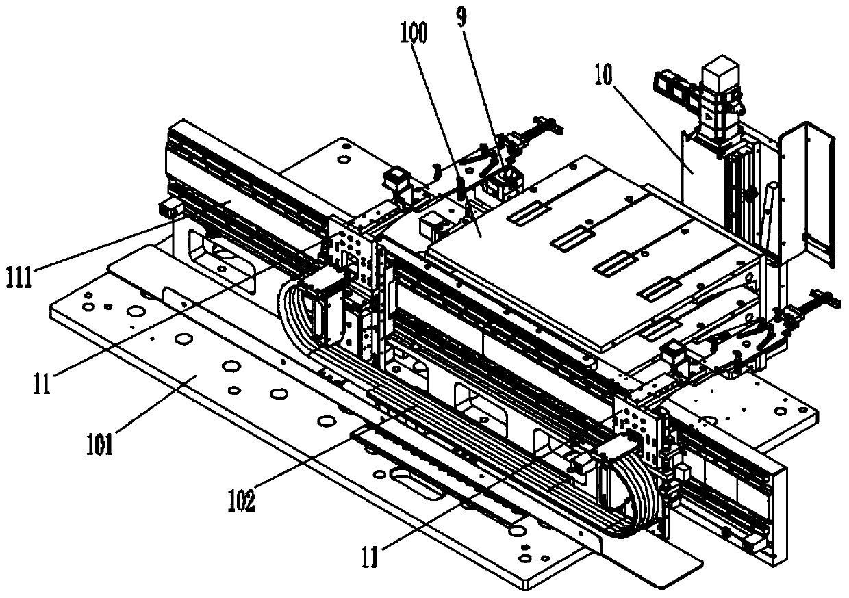 Mechanism for improving module brightness performance consistency after assembly of liquid crystal screen and backlight module