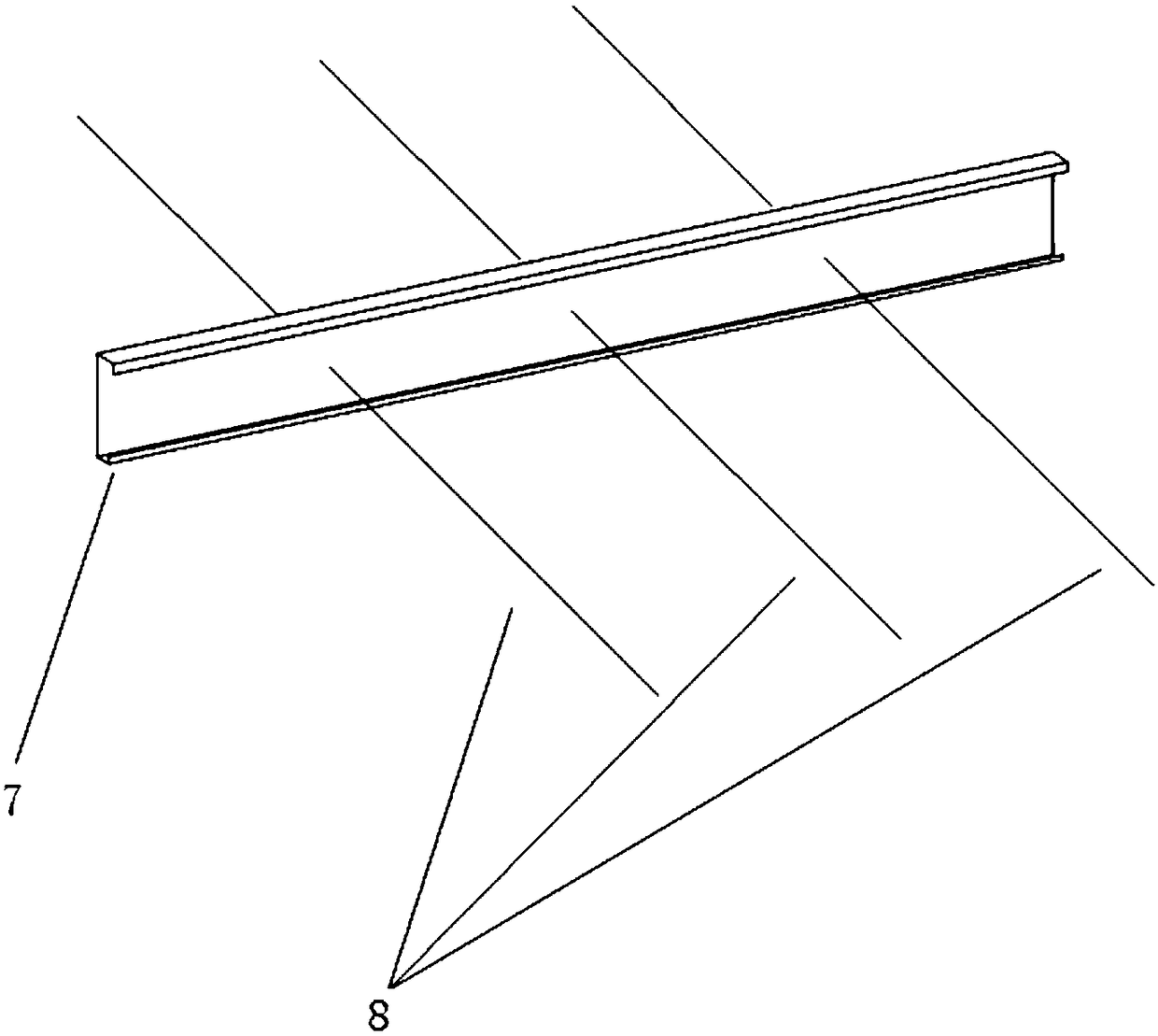 Assembly type light steel-foam concrete composite floor and construction method thereof