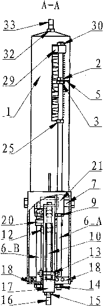 Coaxial constant force spring support hanger