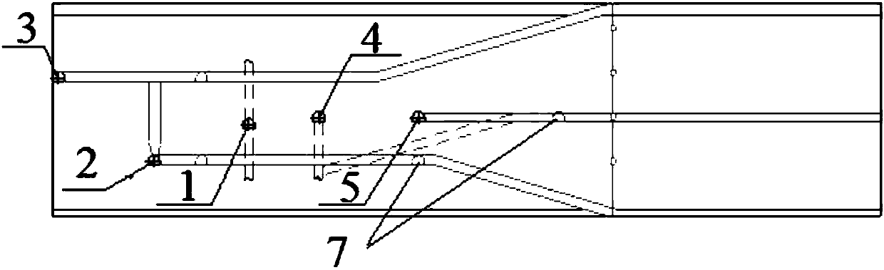 Roadway structure of a coal mine system