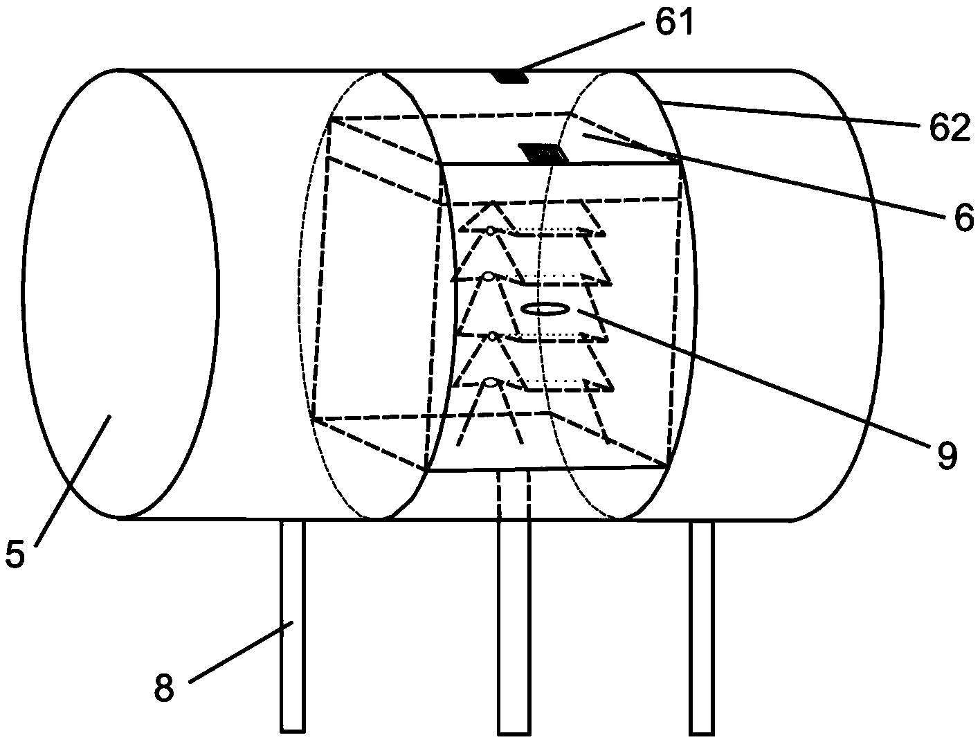 Dynamic thermal protection performance testing and evaluating device