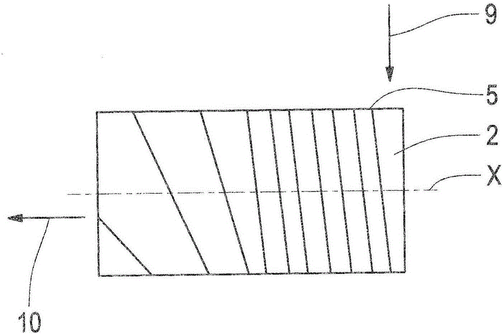 Electric machine comprising a cooled rotor