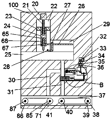 Application method of machine machining sealing ring of steam turbine