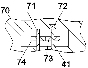 Application method of machine machining sealing ring of steam turbine