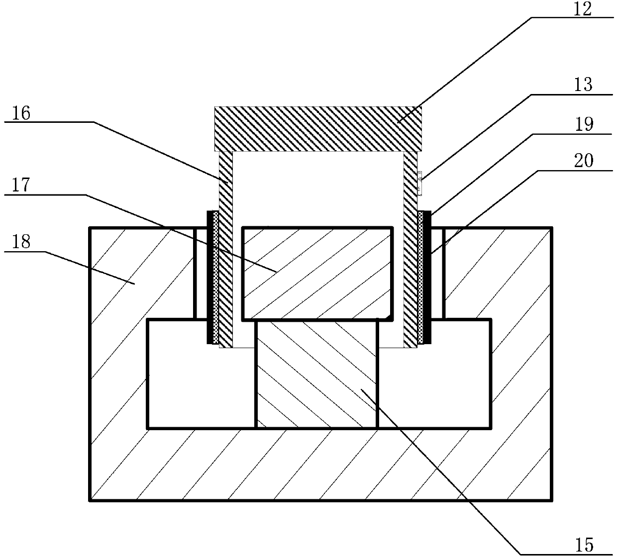 Damping-rigidness-controllable double-freedom-degree vibration active control platform