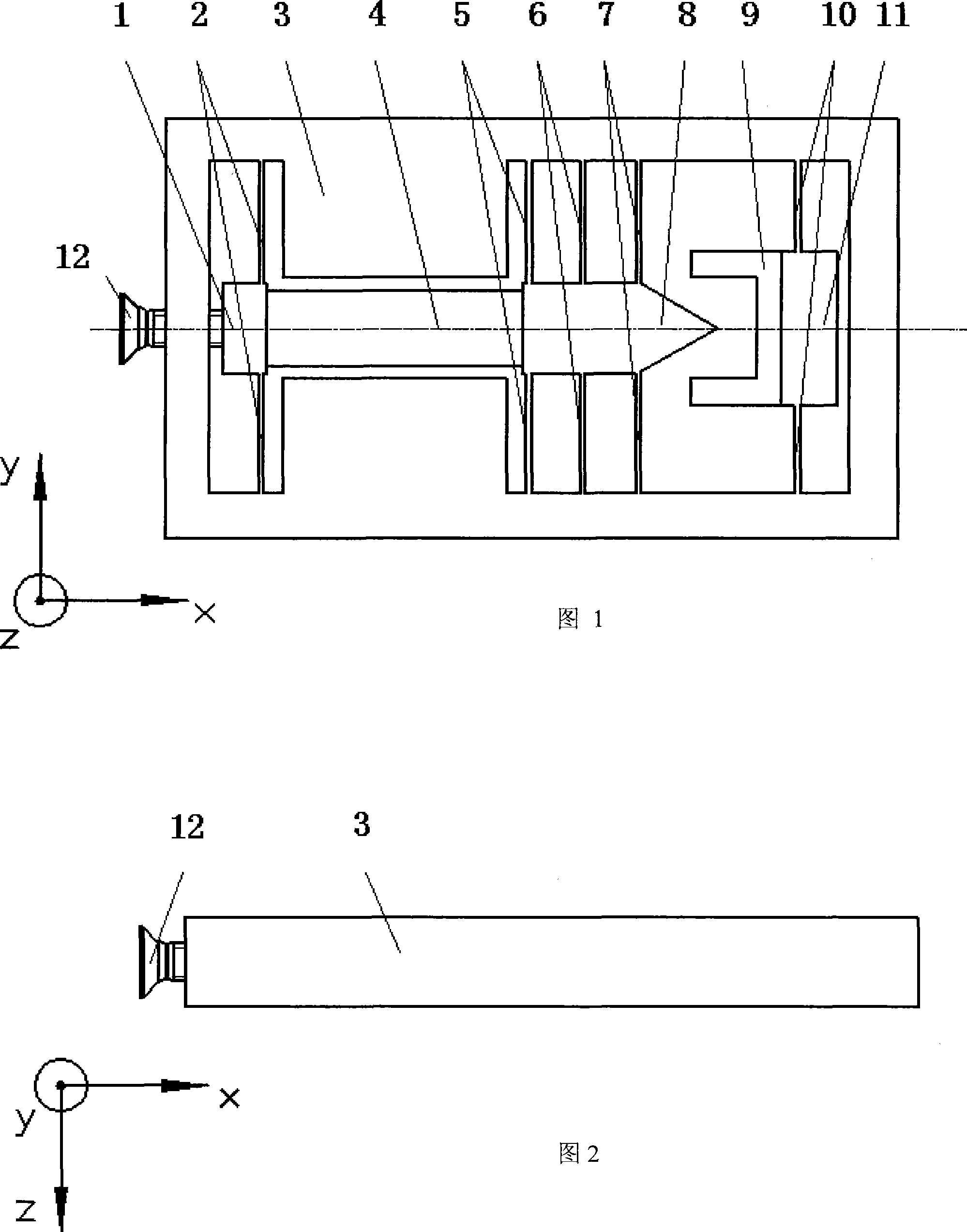 Precision charger for material nano metric bending mechanical properties test