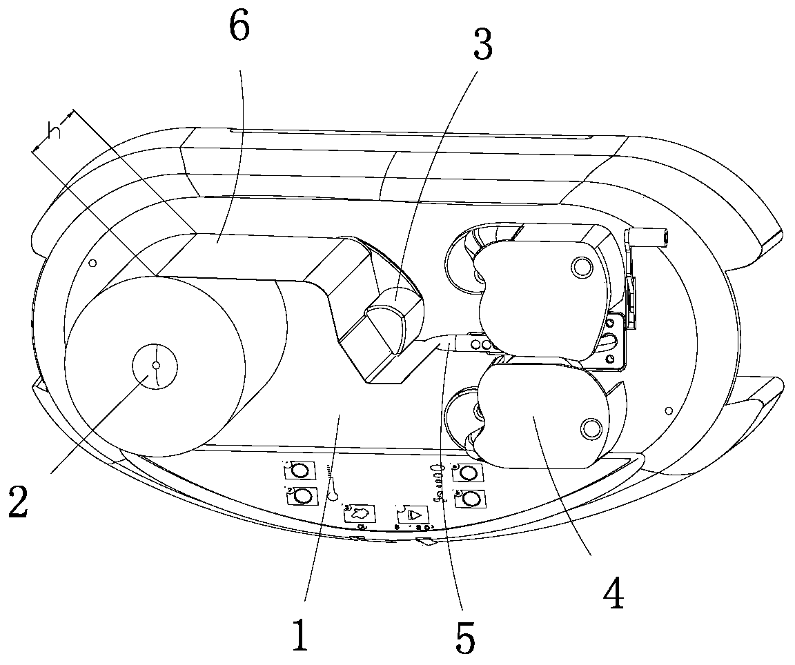 Inflation heat sealing device