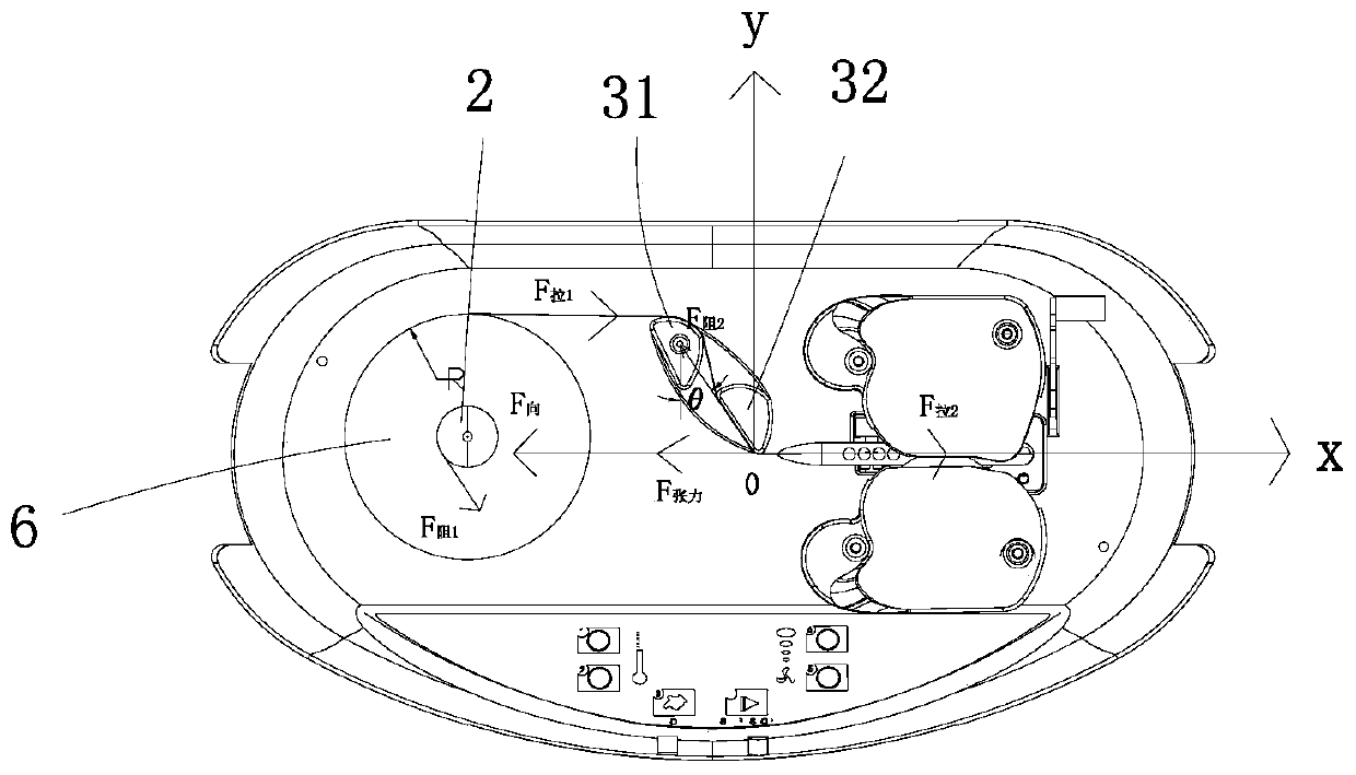 Inflation heat sealing device