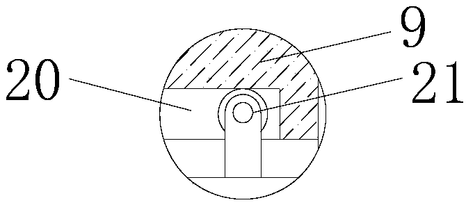 Fixing device for environment-friendly packaging machinery