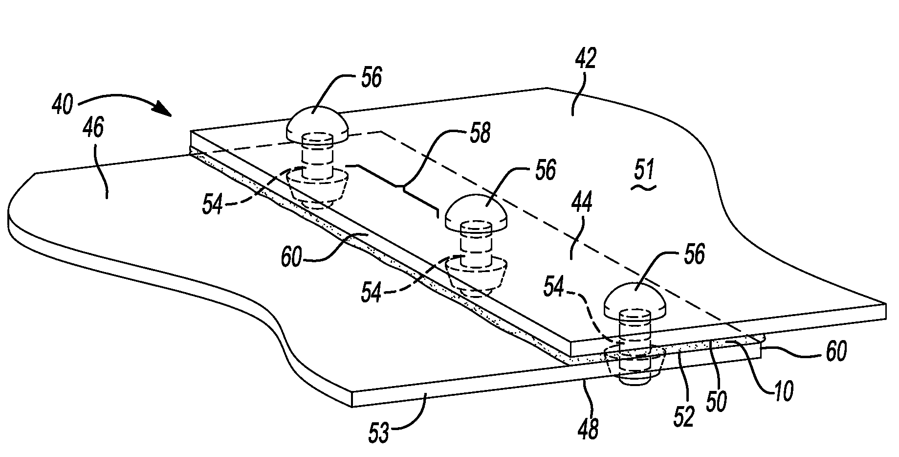 Mechanical method for improving bond joint strength