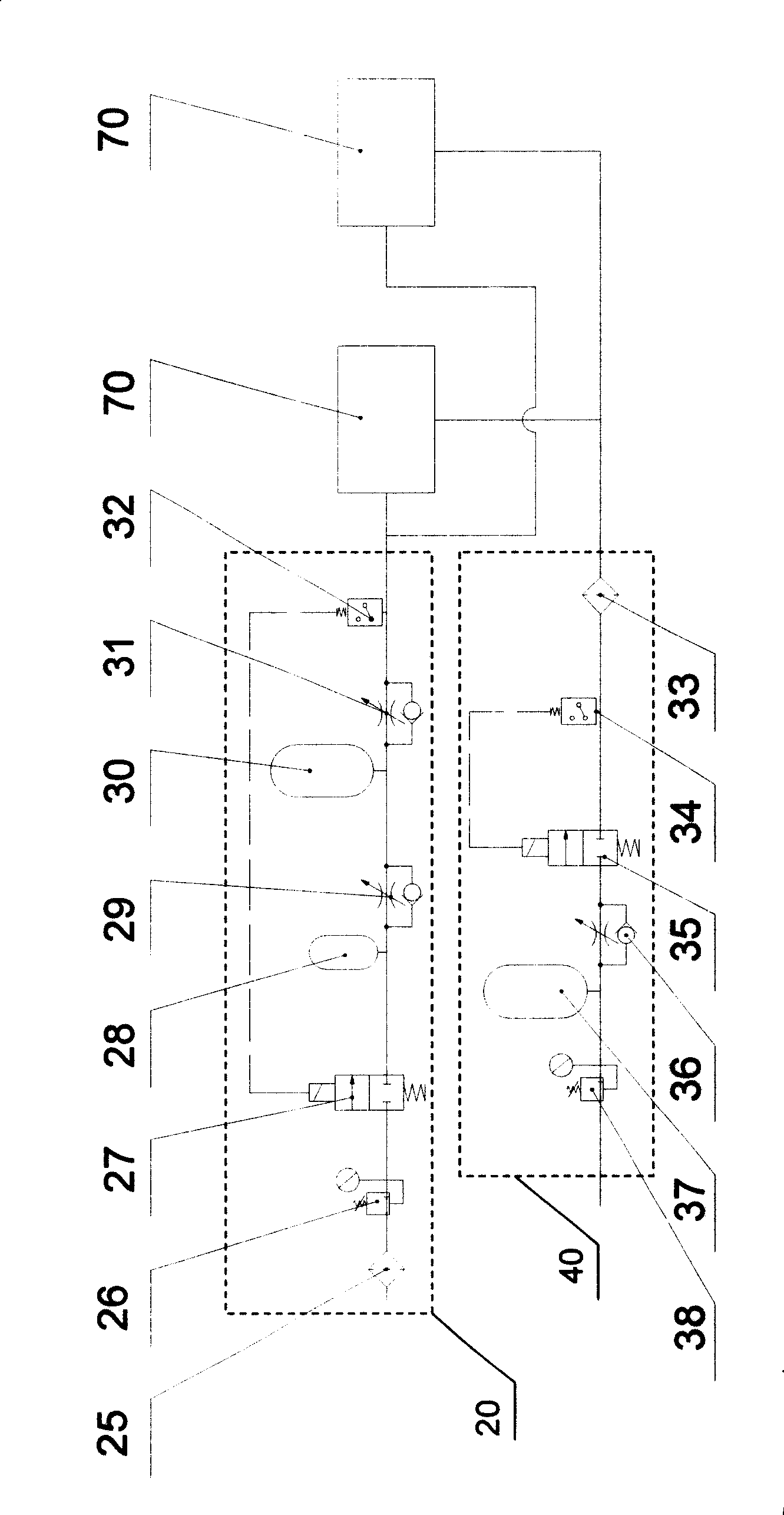 Air-supporting slide rail system