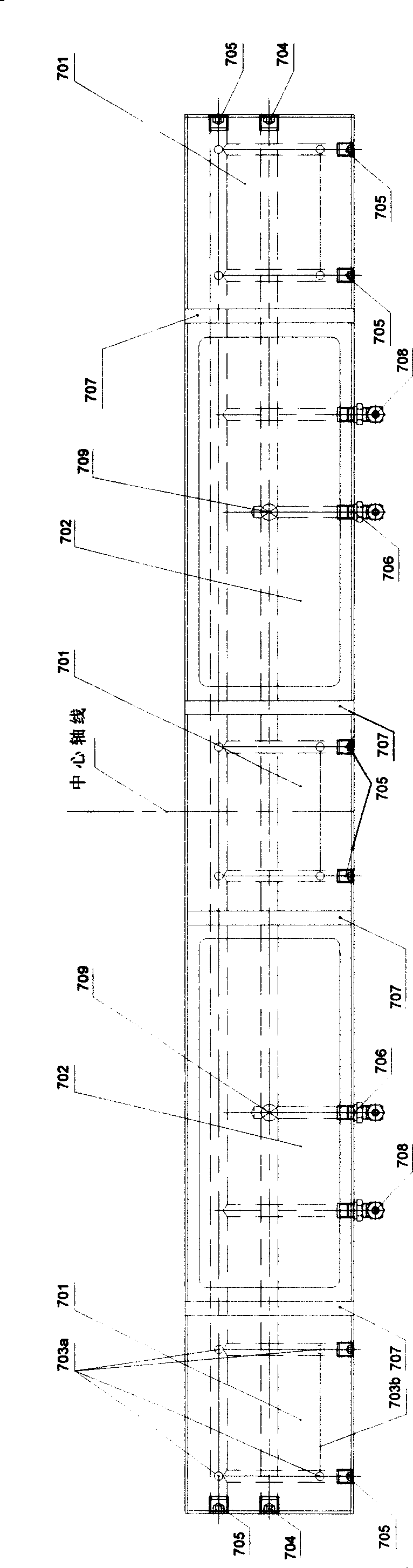 Air-supporting slide rail system