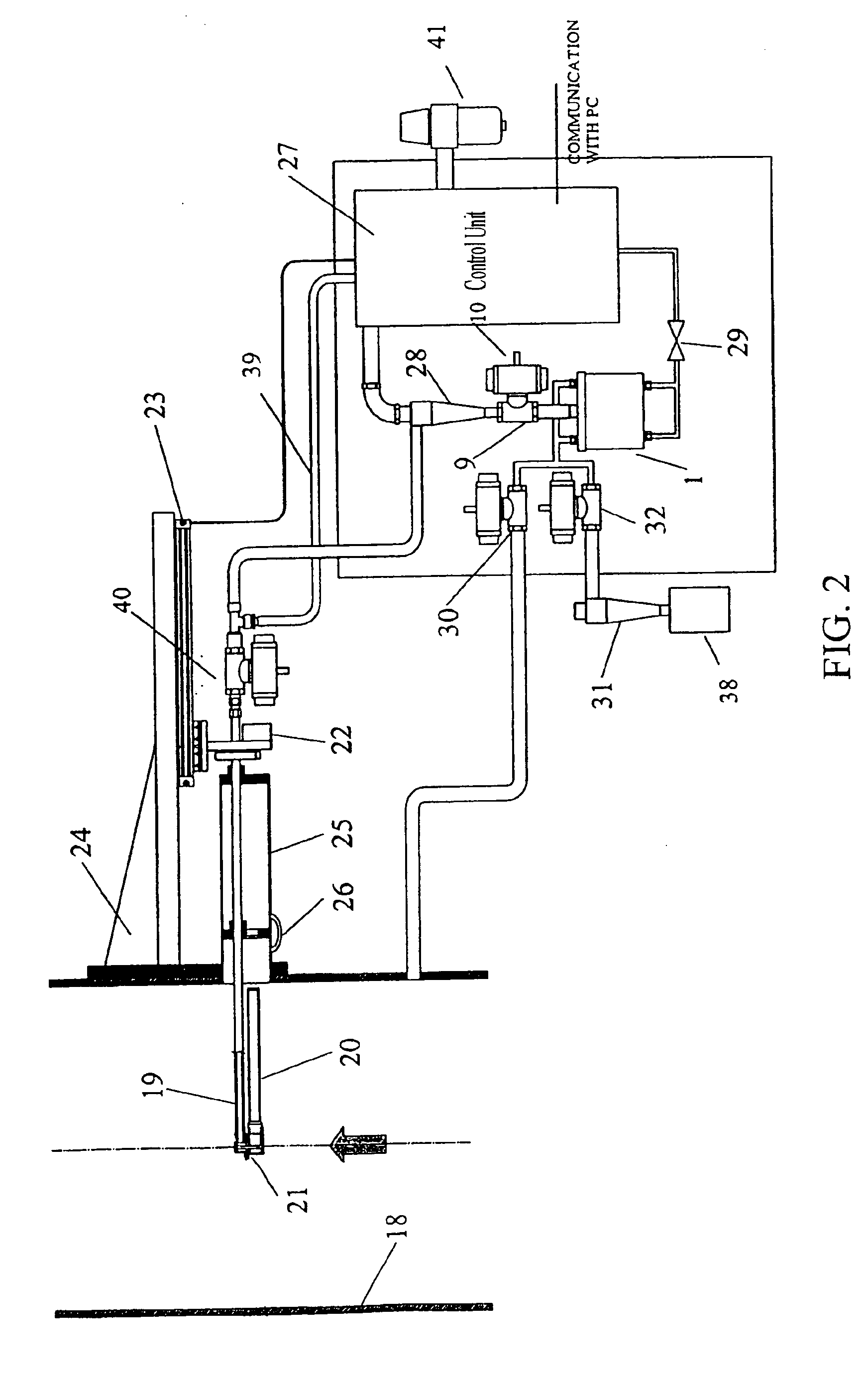 Automatic system for collecting, weighing and releasing solid particles