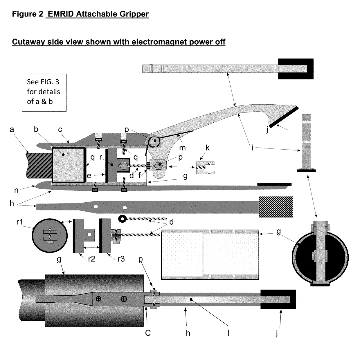 EMRID Electromagnetic pickup tool