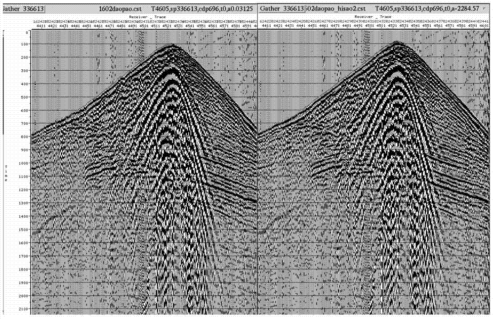 A method for removing various noises under the condition of complex surface