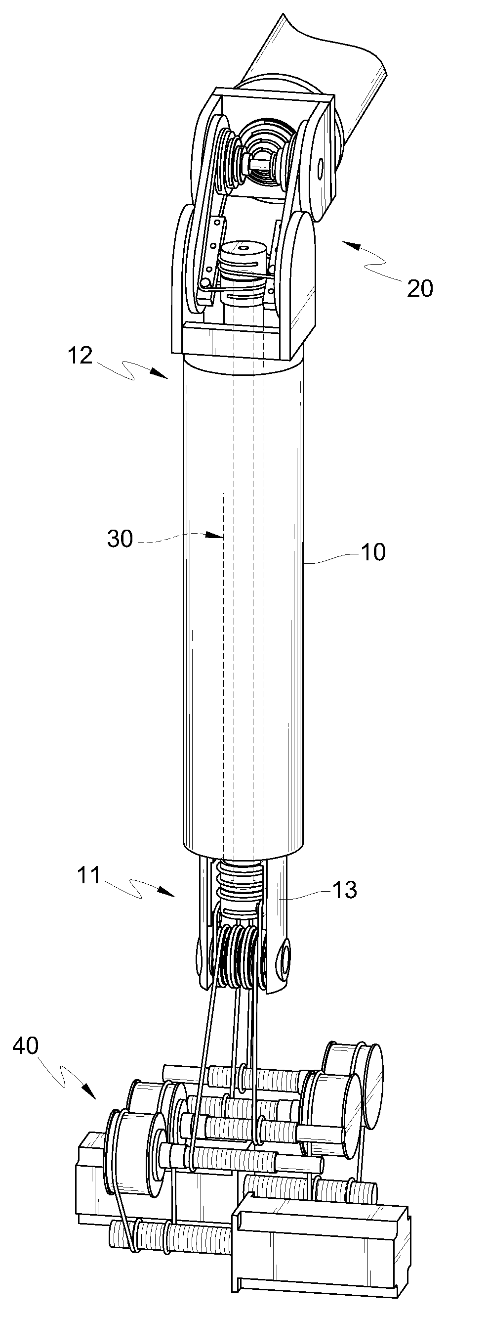 Power transmission mechanism and robot arm using the same