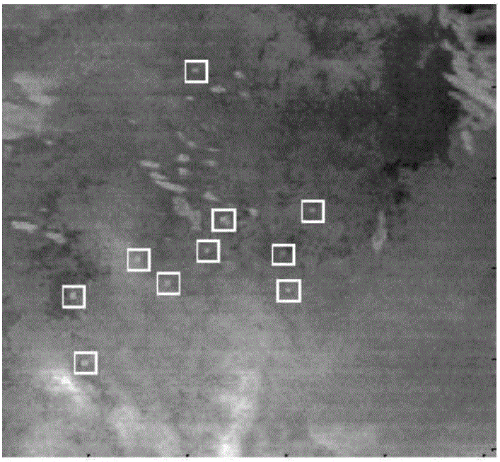 Earth atmosphere infrared background inhibition method based on Markov autoregression model