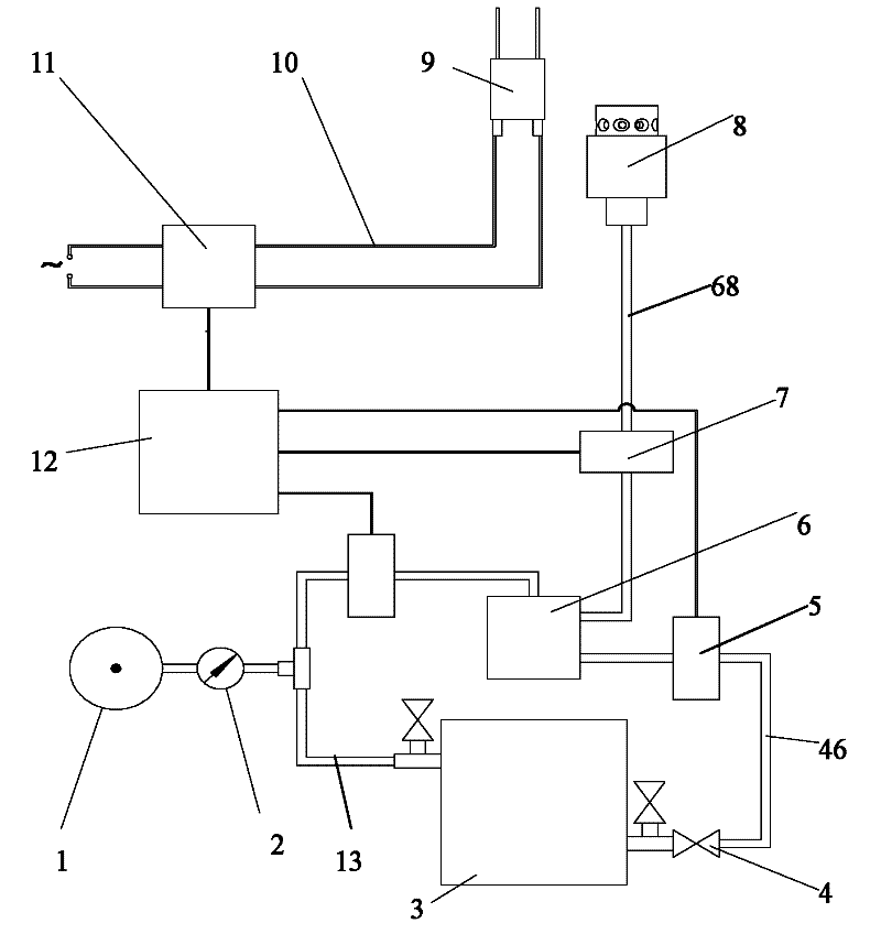 Fuel oil flaming system