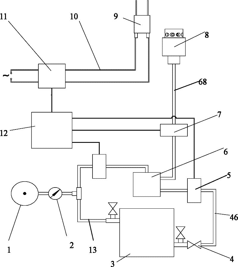 Fuel oil flaming system