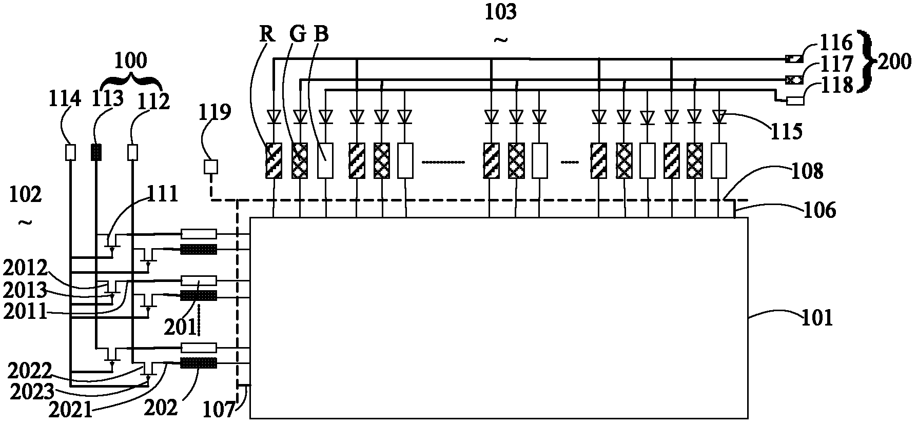 Liquid crystal panel, liquid crystal module and method for clarifying reasons resulting in poor screen images thereof