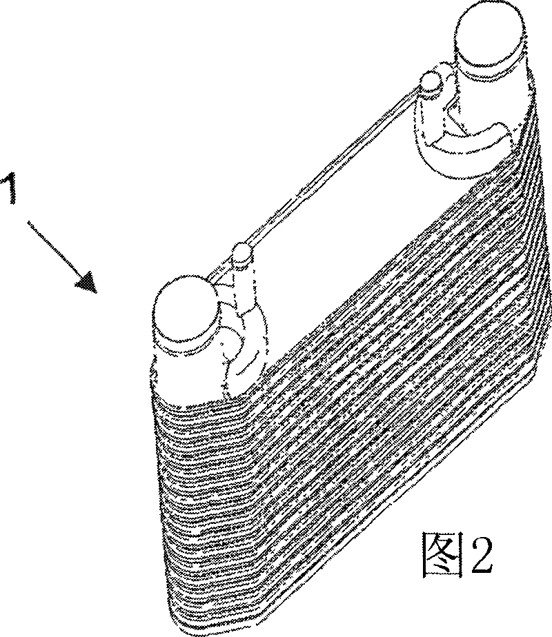 Heat exchanger, especially charge-air/coolant radiator