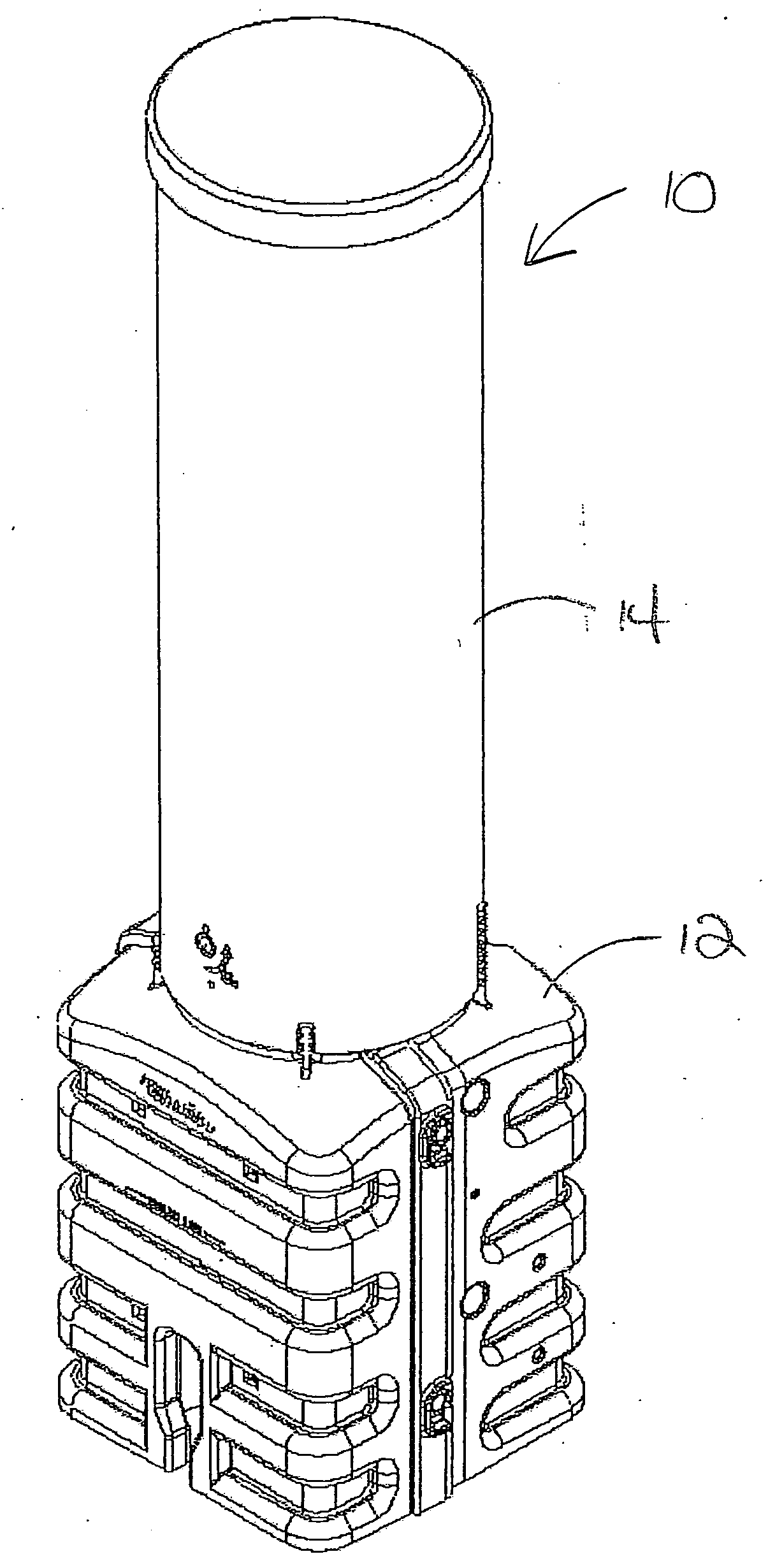 Fiber optic splice enclosure