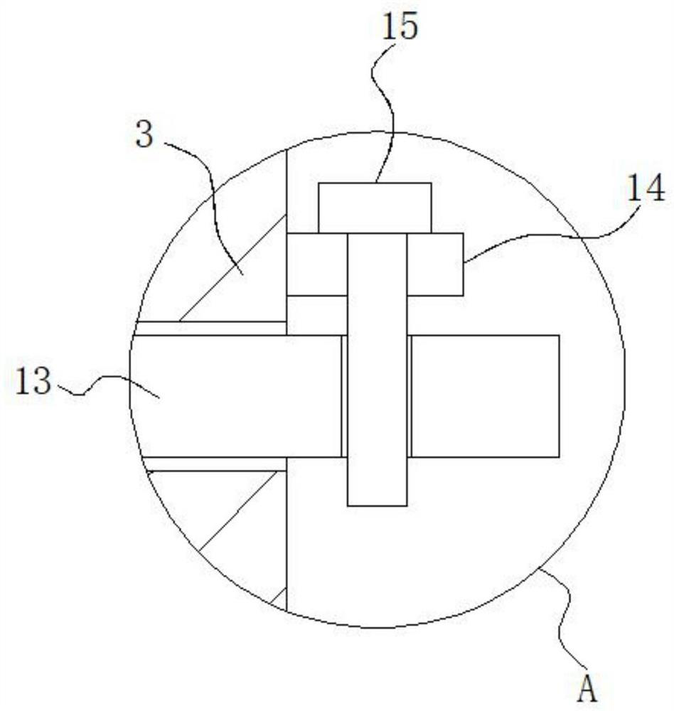 Multi-stage screening device for gelsemium elegans extract