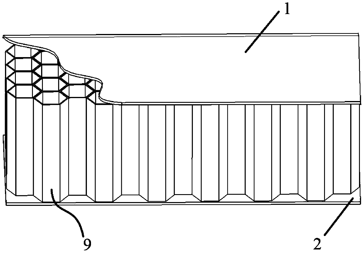 Honeycomb structure with adjustable sound absorption performance and design method thereof