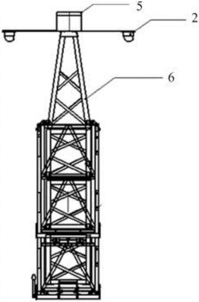 Derrick erection wireless video monitoring system and derrick erection wireless video monitoring method