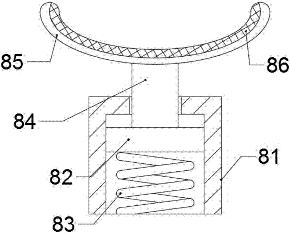 Leg pressing training device for sports dance