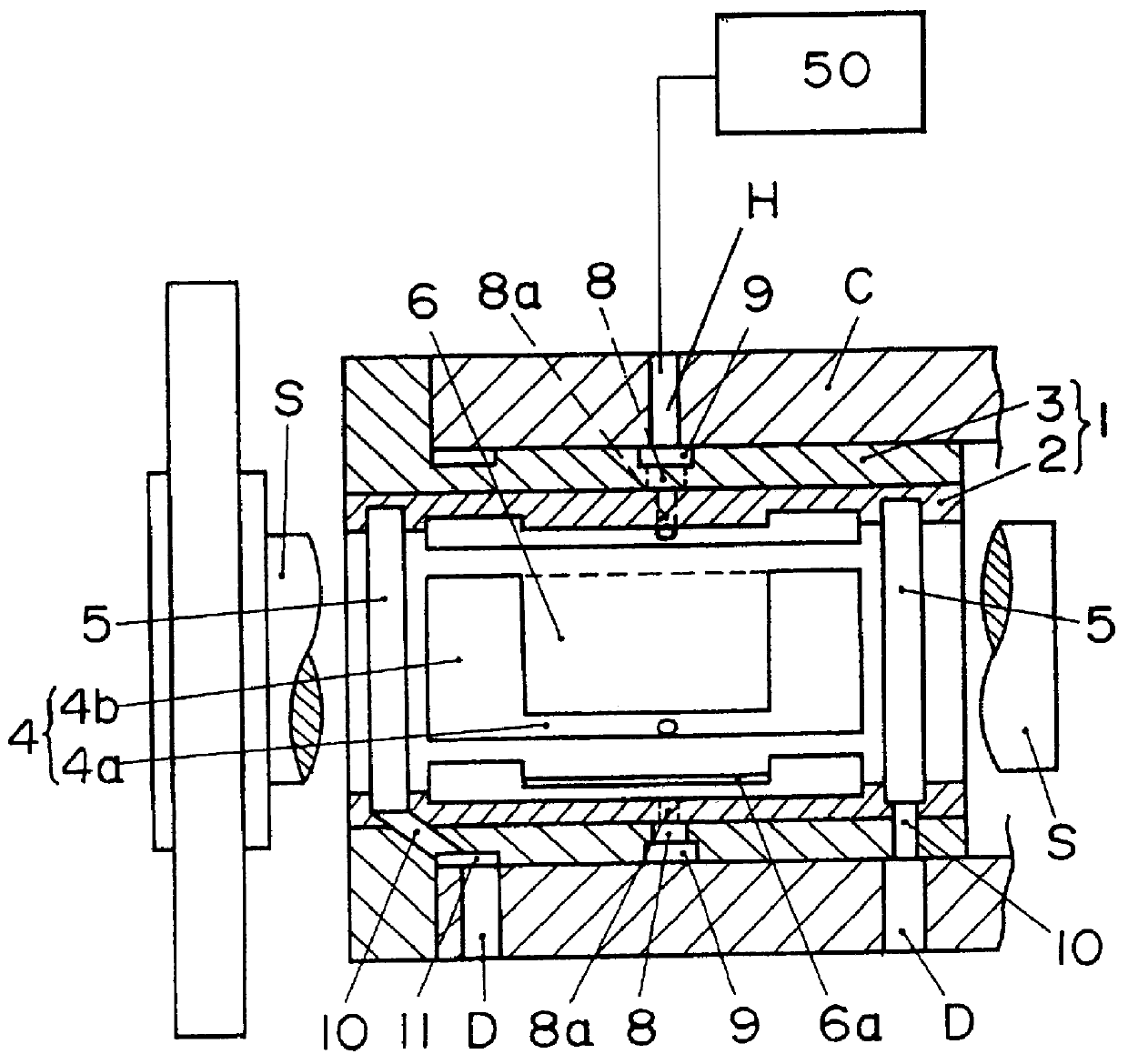 Hydraulic bearing device