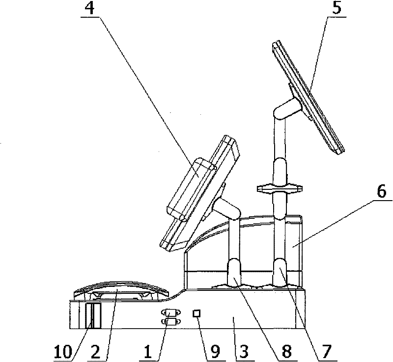 Multifunctional machine for hotel use