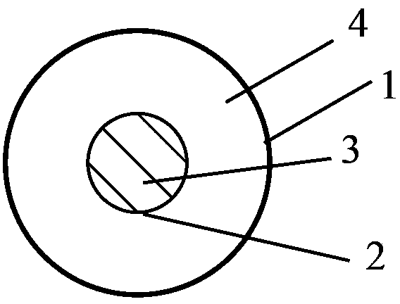 Device based on liquid metal and used for repairing defective peripheral nerve function