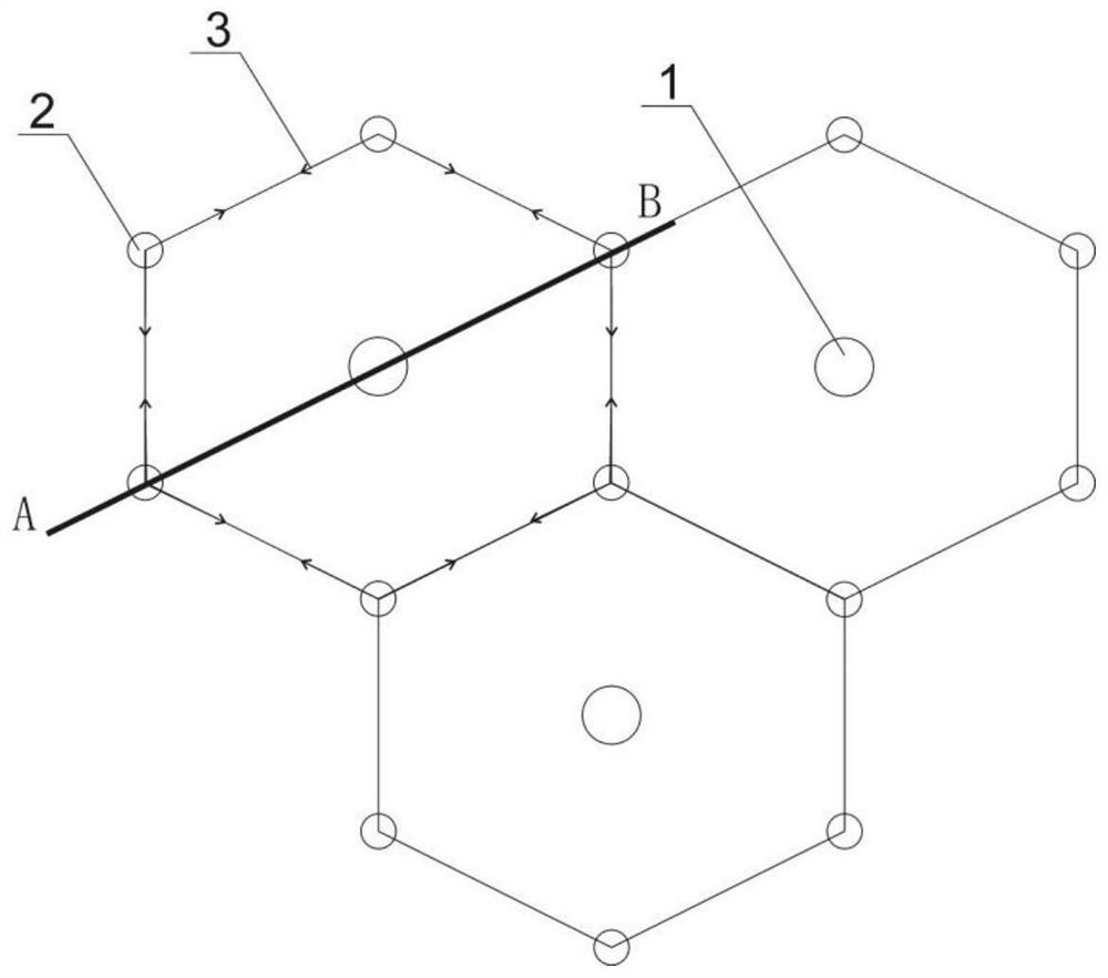 Coal seam in-situ pyrolysis method