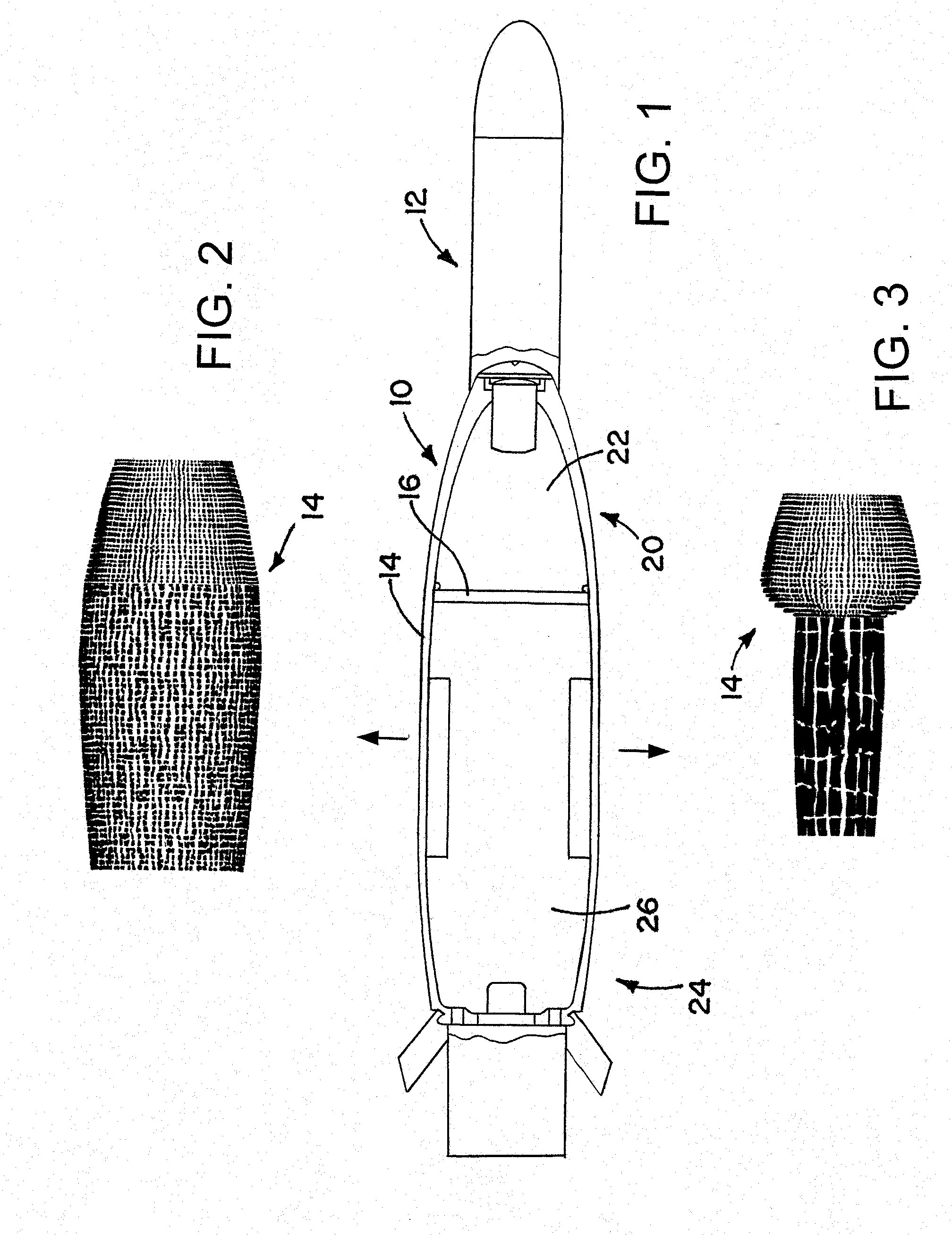 Selectable yield warhead and method