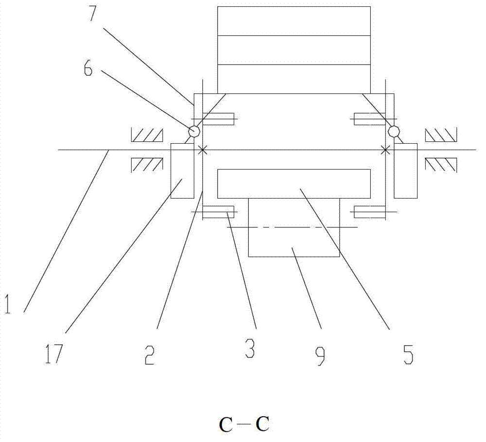 Drive plate type seedling plate stacking machine