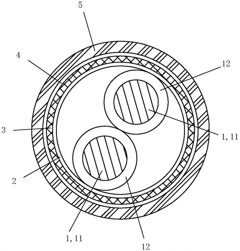 High-temperature resistant cable