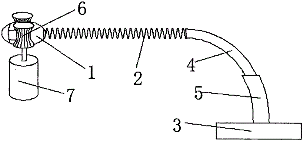 Turn-over cleaning device for chitterlings